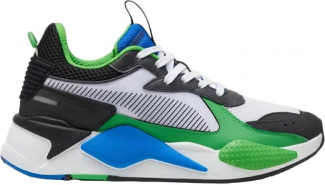 Кроссовки Puma RS-X TOYS бело-зелено-синие 36944926