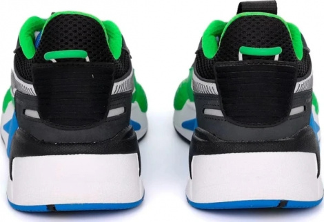 Кроссовки Puma RS-X TOYS бело-зелено-синие 36944926