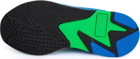 Кроссовки Puma RS-X TOYS бело-зелено-синие 36944926