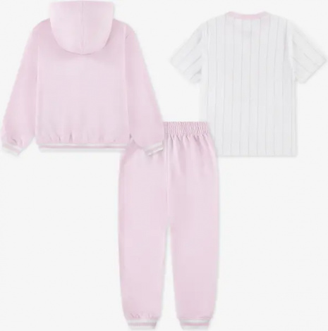 Спортивный костюм детский Nike JORDAN светло-розово-белый 35F275-A9Y