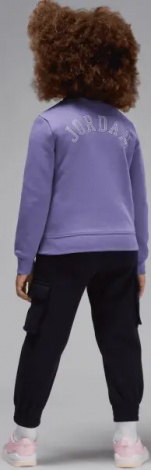 Спортивный костюм детский Nike BLUE JEANS AND BLING фиолетово-черный 35F206-023