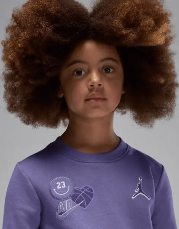 Спортивный костюм детский Nike BLUE JEANS AND BLING фиолетово-черный 35F206-023