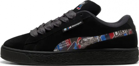 Кроссовки Puma BMW M MOTORSPORT SUEDE XL STICKER черно-сине-красные 30900001