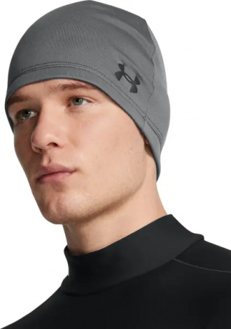 Шапка Under Armour STORM BEANIE серая 1365918-025