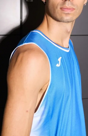 Комплект баскетбольной формы Joma FINAL FOUR сине-белый 104371.702