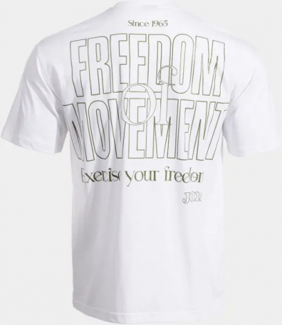 Футболка Joma STEP бело-оливковая 104149.200