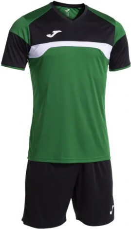 Комплект футбольной формы Joma DANUBIO III зелено-черный 103732.451
