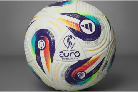 Футбольний м'яч Adidas W Euro 2025 OMB JH1261