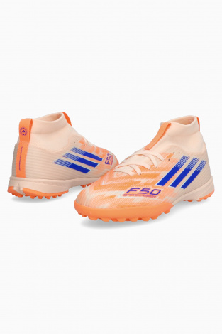 Сороконожки adidas F50 League Mid TF Junior - апельсин