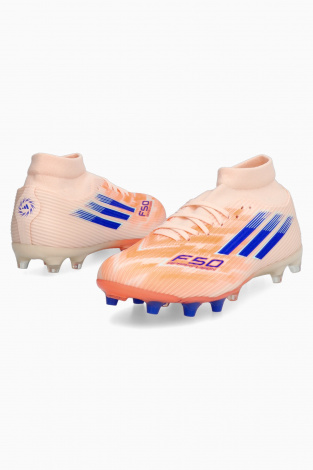 Бутсы adidas F50 League Mid FG/MG для женщин - апельсин