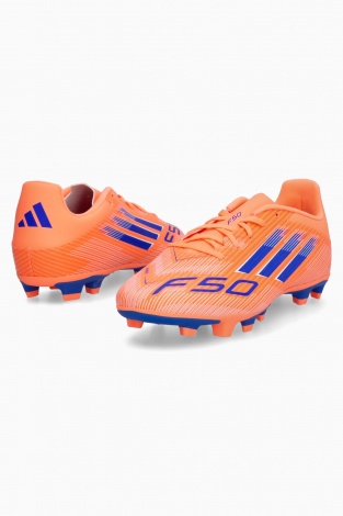 Бутсы adidas F50 Club FG/MG - апельсин