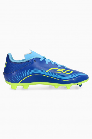 Бутсы adidas F50 League Messi FG/MG Junior - синий