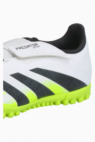 Сороконожки adidas Predator Club Hook-and-Loop TF Junior - белый