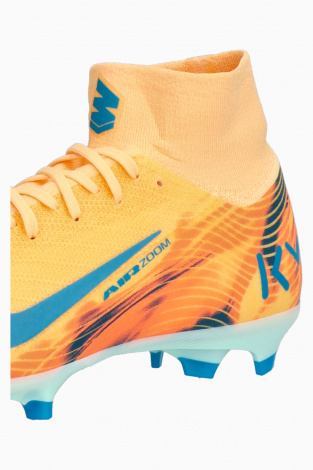 Бутси Nike Zoom Mercurial Superfly 10 Pro Kylian Mbappé FG - помаранчевий