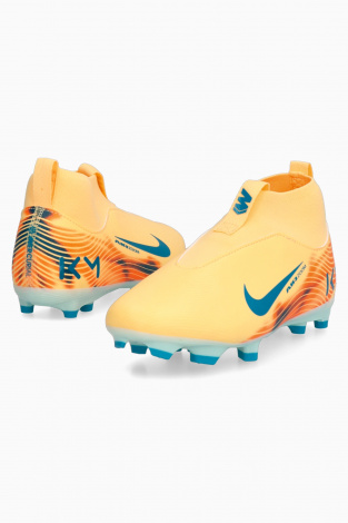 Бутсы Nike Zoom Mercurial Superfly 10 Academy Kylian Mbappé FG/MG Junior - апельсин