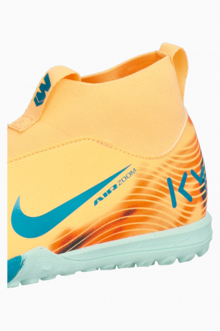 Сороконожки Nike Zoom Mercurial Superfly 10 Academy Kylian Mbappé TF Junior - апельсин