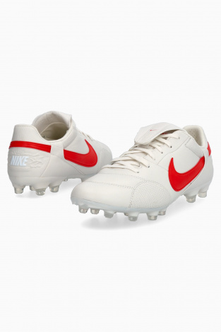 Бутсы Nike Premier III FG - Серебряный