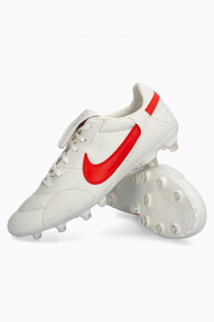 Бутсы Nike Premier III FG - Серебряный