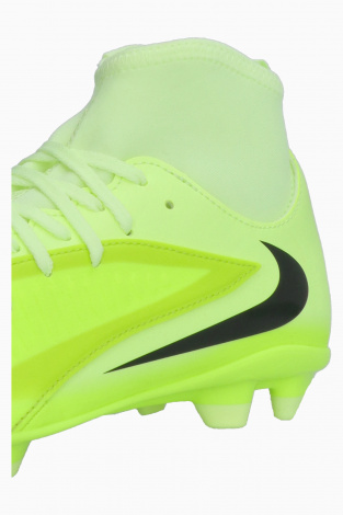 Бутсы Nike Phantom 6 High Club FG/MG Junior - желтый