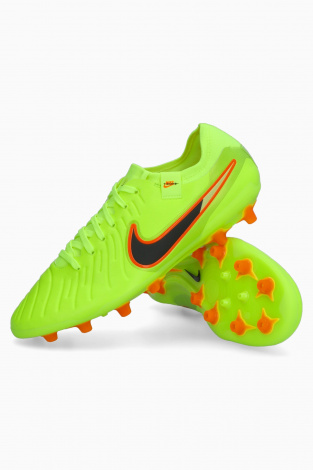 Бутси Nike Tiempo Legend 10 Pro AG - Лаймовий