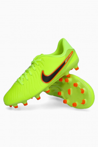 Бутсы Nike Tiempo Legend 10 Academy FG/MG Junior - Лаймовий