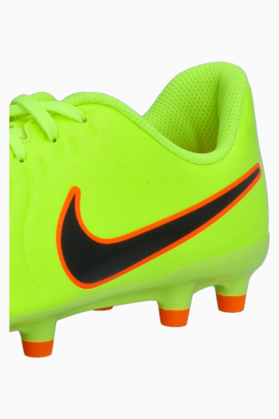 Бутсы Nike Tiempo Legend 10 Club FG/MG Junior - Лаймовий