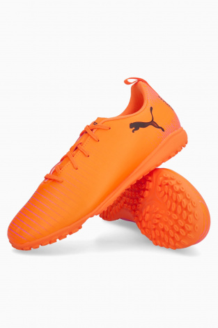 Сороконожки Puma Future 8 Play TT Junior - апельсин