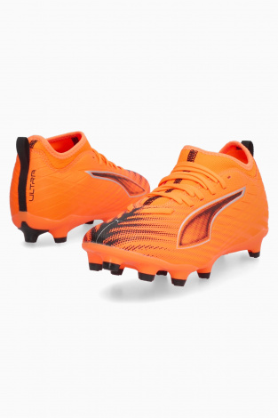 Бутсы Puma Ultra 6 Match FG/AG Junior - апельсин