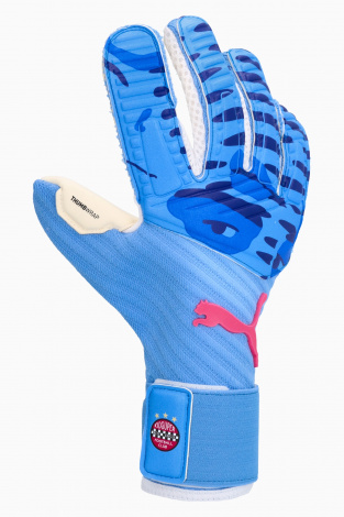 Воротарські рукавички Puma x KidSuper Future Pro Hybrid - синій