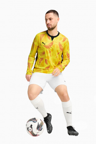 Вратарская кофта Puma teamTarget - желтый