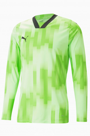 Воротарська футболка Puma teamTarget GK LS - зелений