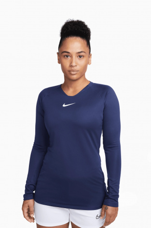 Термофутболка Nike Dry Park First Layer LS для жінок - темно-синій