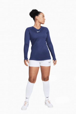 Термофутболка Nike Dry Park First Layer LS для жінок - темно-синій