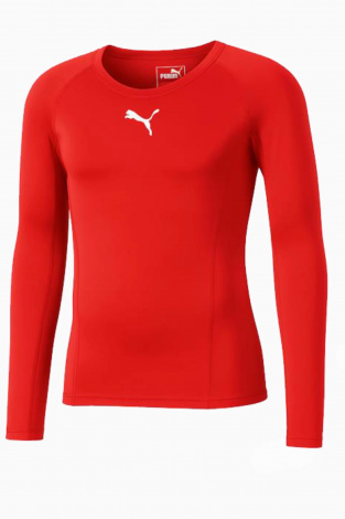 Термофутболка Puma Liga LS Junior - червоний