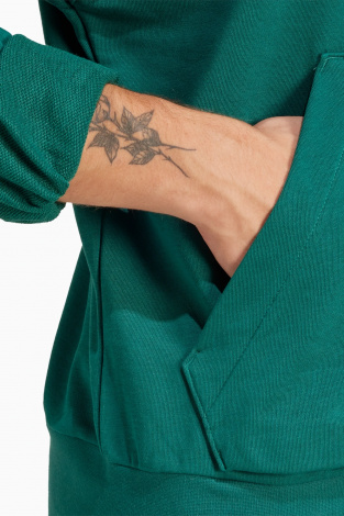 Кофта adidas Feelcozy French Terry HD - зеленый