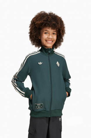 Кофта adidas Juventus FC 25/26 Terrace Icons Full-Zip Junior - зеленый