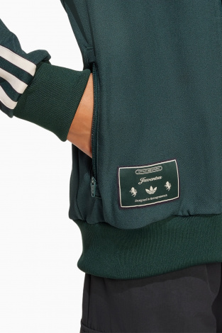Кофта adidas Juventus FC 25/26 Terrace Icons Full-Zip Junior - зеленый