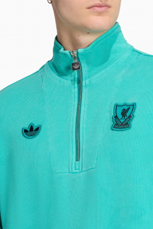 Кофта adidas Liverpool FC 25/26 Terrace Icons Half-Zip - Монетный двор