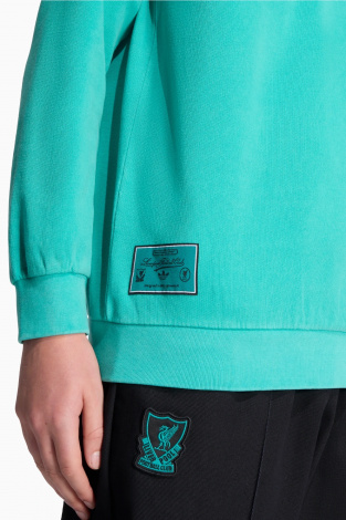 Кофта adidas Liverpool FC 25/26 Terrace Icons Half-Zip - Монетный двор
