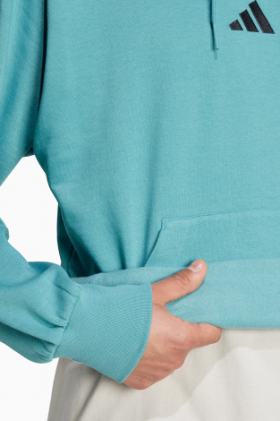 Кофта adidas Essentials Feelcozy Fleece - синий