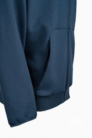 Кофта adidas Future Icons Small Logo Full-Zip - темно-синий