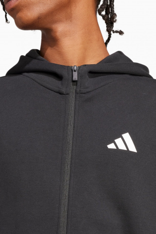 Кофта adidas Future Icons Small Logo Full-Zip - чорний