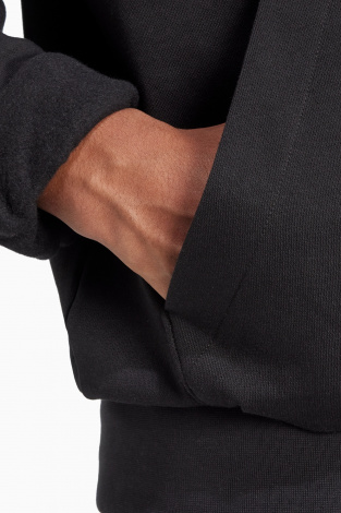 Кофта adidas Essentials Feelcozy Fleece - черный