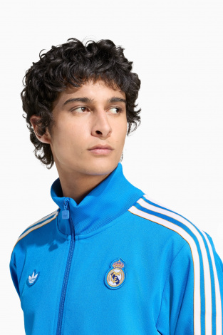 Кофта adidas Real Madrid 25/26 Terrace Icons Full-Zip - синій