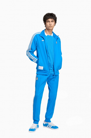Кофта adidas Real Madrid 25/26 Terrace Icons Full-Zip - синій