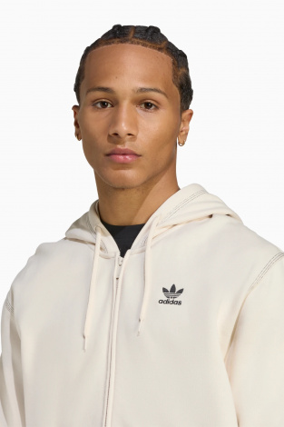 Кофта adidas Trefoil Essentials Full-Zip - белый
