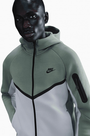 Кофта Nike Sportswear Tech Fleece Windrunner - зеленый