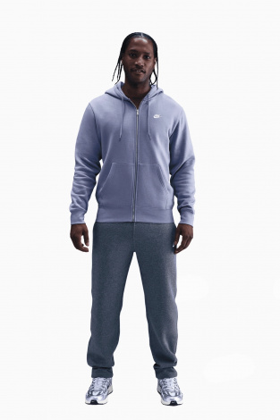 Кофта Nike Club Full-Zip - Фиолетовый