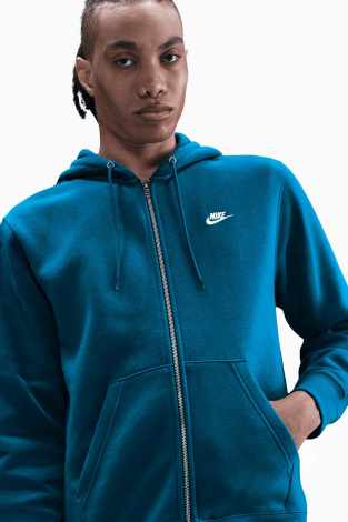 Кофта Nike Club Full-Zip - синий
