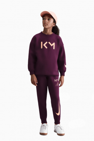 Кофта Nike Kylian Mbappé Club Fleece Junior - Бордовый